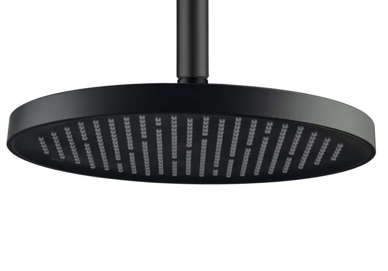 Верхний душ потолочный 260мм AQUATEK, матовый черный AQ2070MB