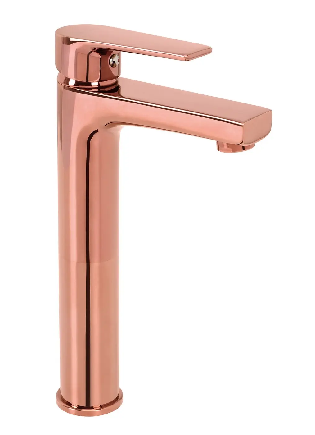 CREAVIT Cмеситель для раковины SHARP РОЗОВОЕ ЗОЛОТО с донным клапаном SR6500C