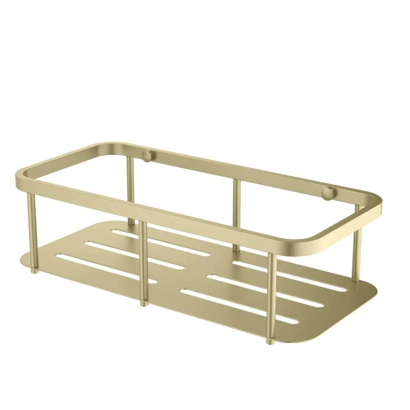 AQ4936BG полка для душа, шлиф. золото