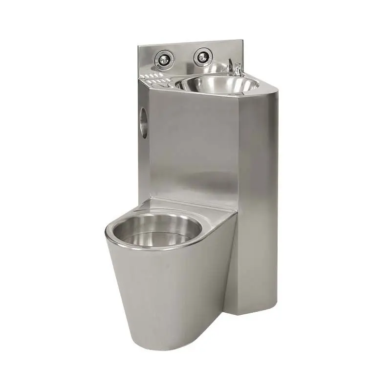 Угловой комплект: унитаз с раковиной, Sanela 94081 (SLWN 08L)