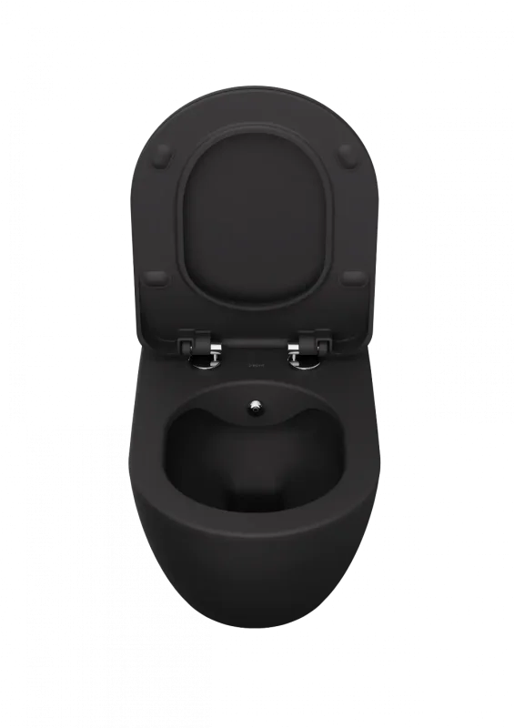 CREAVIT FREE Унитаз подвесной безободковый с биде АНТРАЦИТ FE322-00AM00E-0000