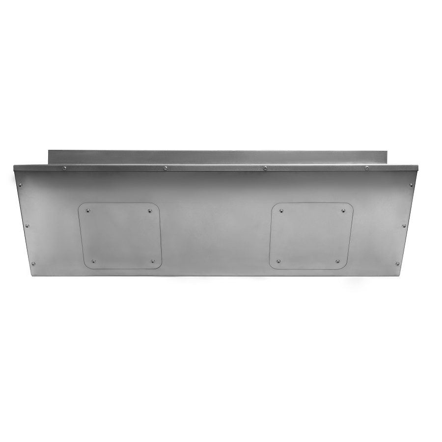 Раковина коллективная L=1,2 м с экраном левая