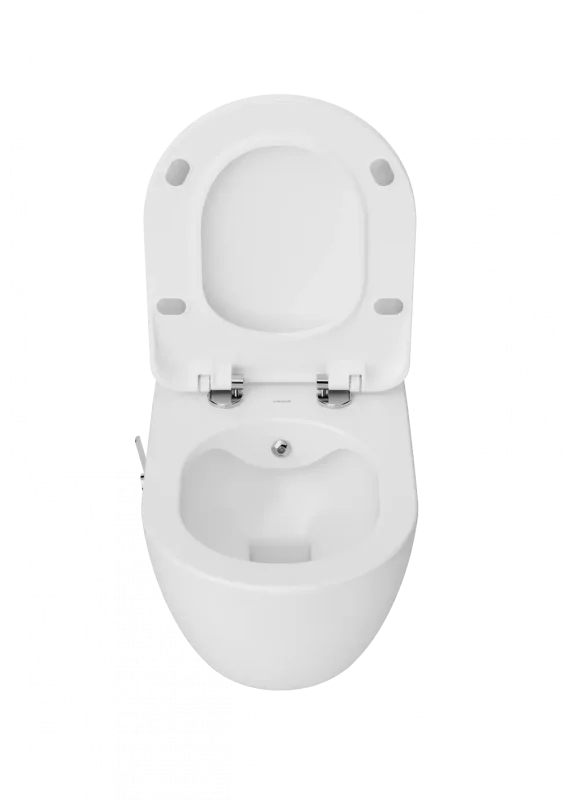 CREAVIT FREE Унитаз безобод с биде с краном FE322-34CB00E-0001