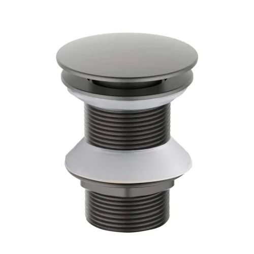 AQ6003BGM сливной набор для раковины Push-open без перелива, оружейная сталь