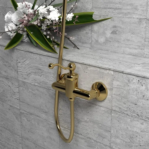 Смеситель для душа PAINI Duomo 88OP511, золото PVD (OP)