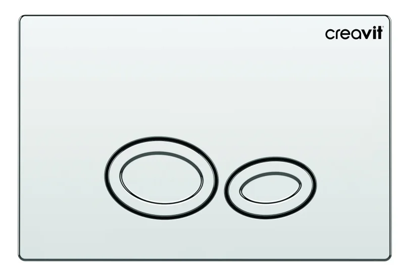 CREAVIT GP2004.00 Кнопка для инсталляции DROP хром глянец