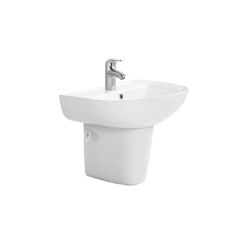 Полупьедестал для раковины AQ5421-00 300*240*340,белый