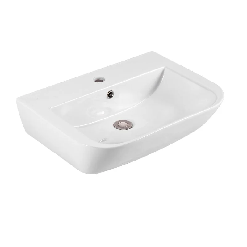 Раковина подвесная AQ5440-00, 595*435, белая