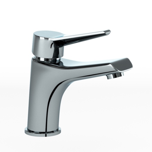 Смеситель для раковины PAINI MECR205N35 Messina без донного клапана, хром (CR)