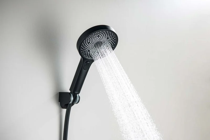 Ручной душ Select 130 3 jet AQUATEK, матовый черный AQ2007MB