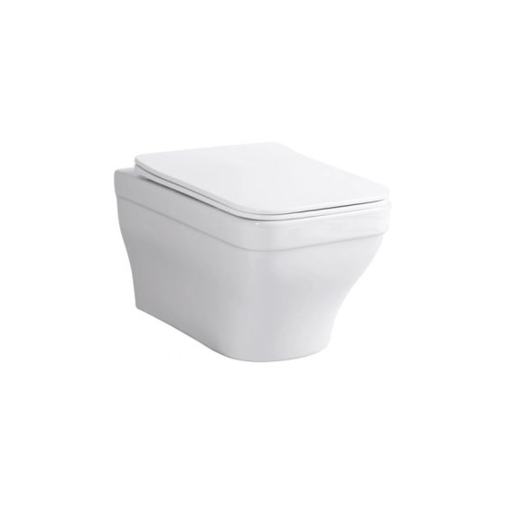 Унитаз-компакт подвесной безободковый AQUATEK АМАДЕО AQ1180-00 490*365*320 мм