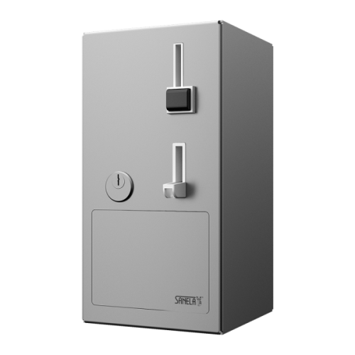 Монетный и жетонный автомат для 1 душа Sanela SLZA 03N 88033