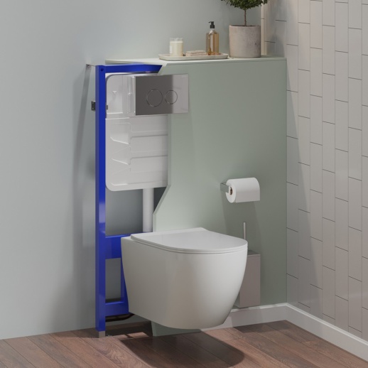 URBSET41CR COX Комплект 4 в 1 URBATEC безободковый унитаз, сиденье, инсталляция, кнопка хром глянцевая URBSET41CR COX Комплект 4 в 1 URBATEC безободковый унитаз, сиденье, инсталляция, кнопка хром глянцевая