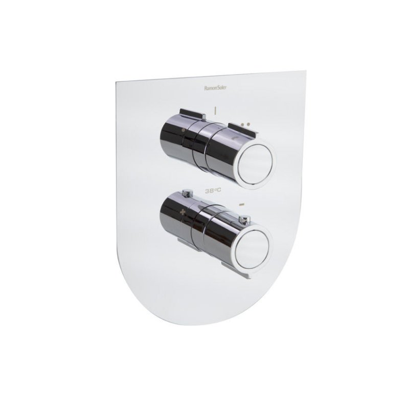 Встраиваемый термостатический смеситель для душа AROLA 2687S на 2 выхода