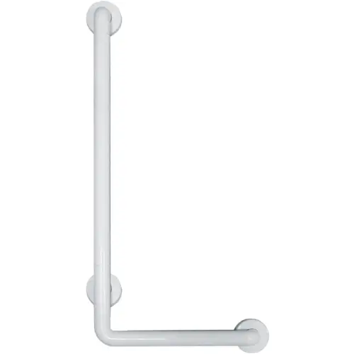 Поручень  угловой правый для людей с огр. Возможностями 700x400 мм Nofer 15158.NBA