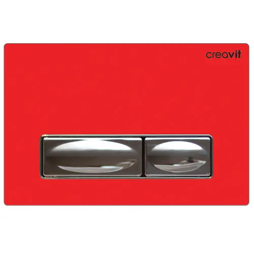 CREAVIT GP4003.00 Кнопка для инсталляции красная стекло