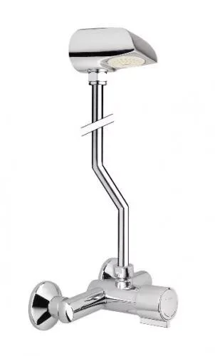Смеситель с терморегулятором и душем. Высот трубки 850 мм. Nofer 07064.B