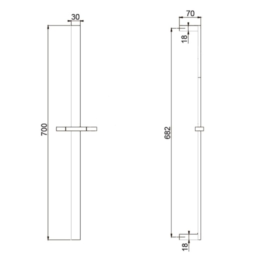 Душевая стойка квадратная PAINI 50PZ129QQRI, черный брашированный PVD (PZ) Душевая стойка квадратная PAINI 50PZ129QQRI, черный брашированный PVD (PZ)