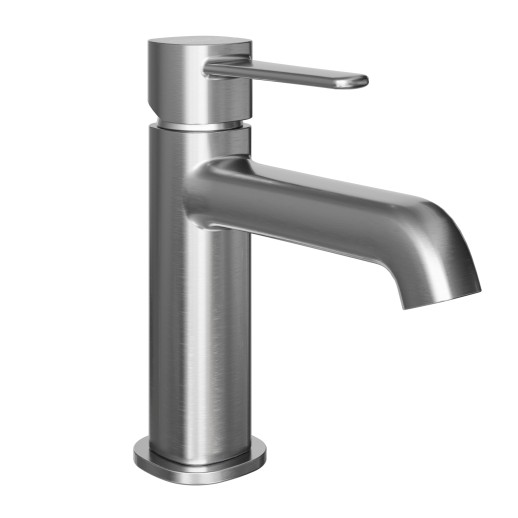 Смеситель для раковины Urbatec Evolution без донного клапана, сталь PVD (PA) - EV22801PA