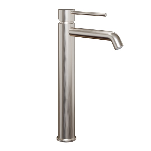 Смеситель для раковины PAINI Cox 78PW205OLL без донного клапана, высокий, брашированный никель PVD (PW)