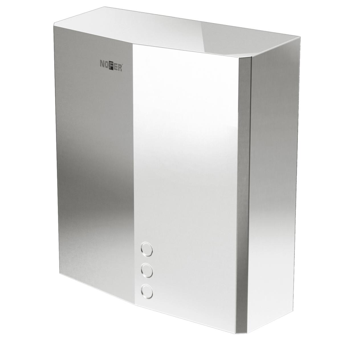 Сушилка для рук Nofer THIN EVO 01610.B глянец