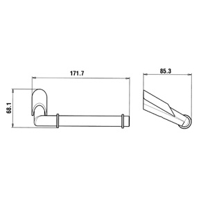 Держатель для туалетной бумаги PAINI Morgana 73CR051, хром (CR) Держатель для туалетной бумаги PAINI Morgana 73CR051, хром (CR)