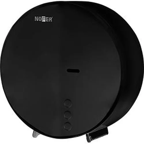 Диспенсер для туалетной бумаги из нержавеющей стали industrial evo черный Nofer 05046.N