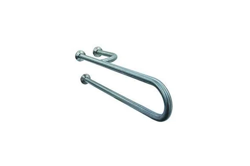 Поручень полукруглый правый неподвижный с тремя точками опоры, матовый Nofer 15048.S