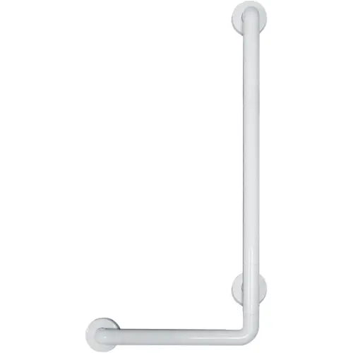 Поручень  угловой левый для людей с огр. Возможностями 700x400 мм Nofer 15159.NBA