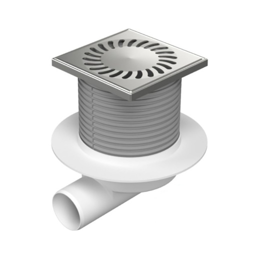 Душевой трап с рамкой и решеткой PAINI 425NXL 125х125 мм, Нептун Душевой трап с рамкой и решеткой PAINI 425NXL 125х125 мм, Нептун