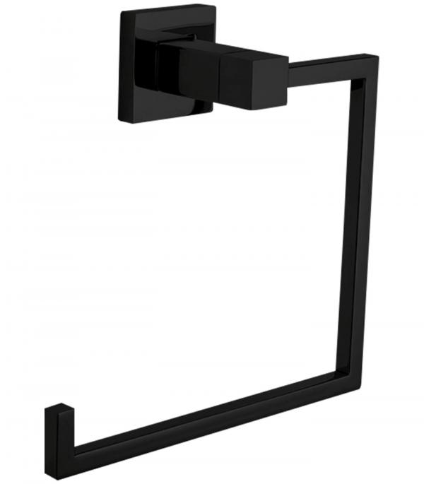 Полотенцедержатель Г-образный BARCELONA Nofer 16905.N черный