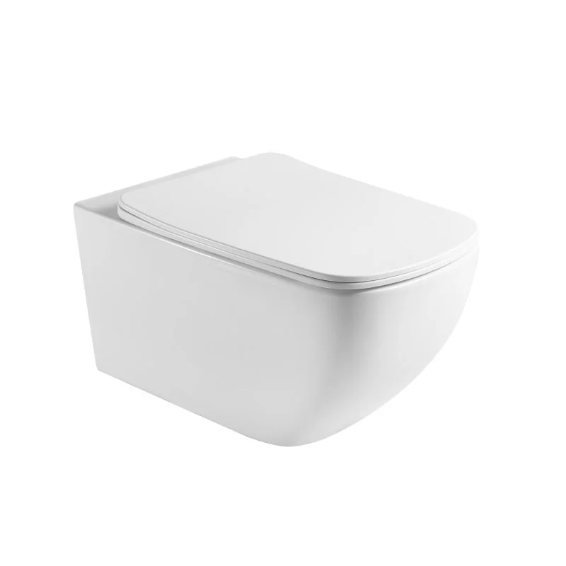 AQ1537T-00 МЕДЕЯ Унитаз подвесной TORNADO безободковый 555*375*335