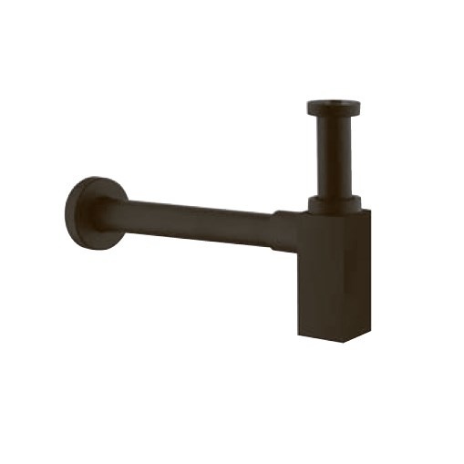 Сифон для раковины PAINI Dax 84PZ849, черный брашированный PVD (PZ)