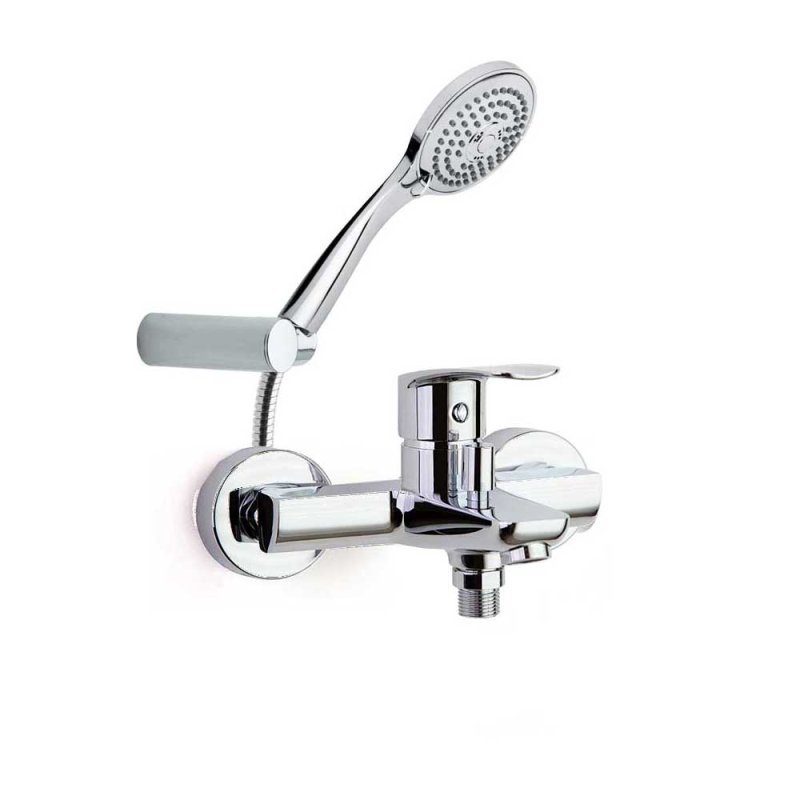 Смеситель для ванны с душевым комплектом YPSILON PLUS 640511T3