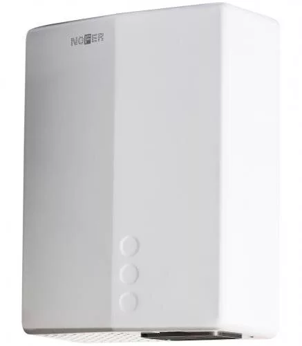 Сушилка для рук Nofer BIG FLOW EVO 01491.W белая пластик