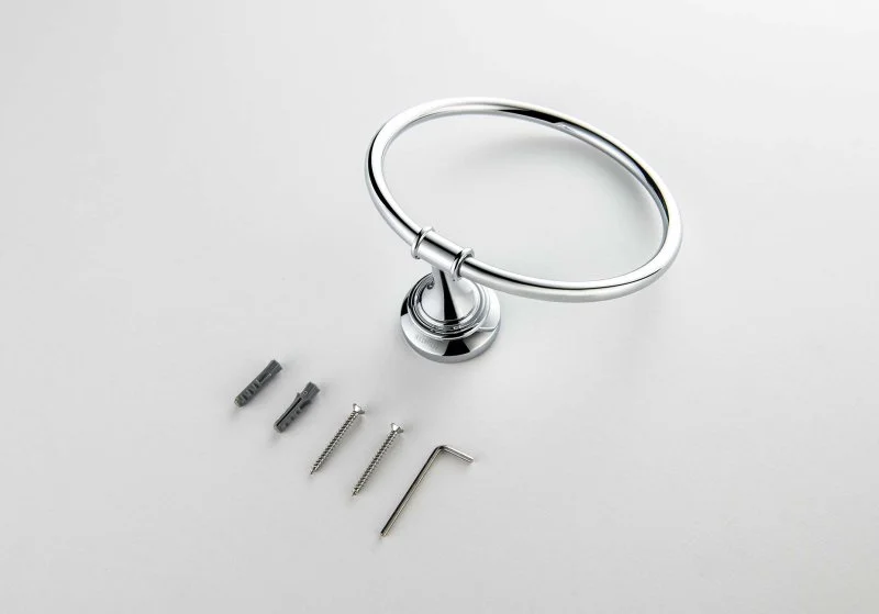 Полотенцедержатель кольцо AQUATEK AQ4512CR КЛАССИК