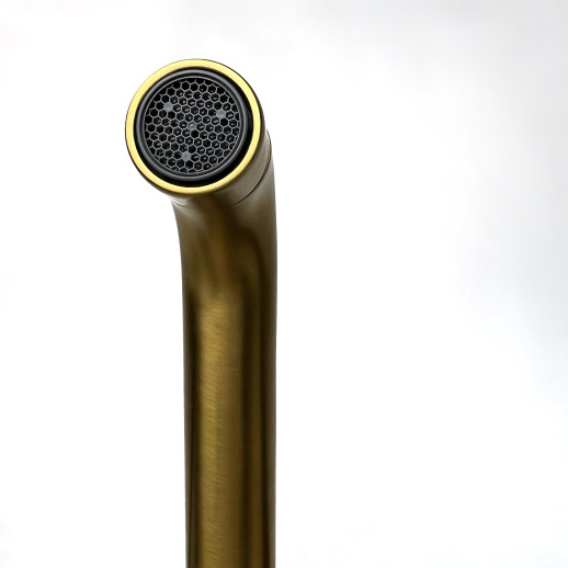 Смеситель для раковины PAINI Cox Grip 7GPJ208 встраиваемый, брашированное золото PVD (PJ) Смеситель для раковины PAINI Cox Grip 7GPJ208 встраиваемый, брашированное золото PVD (PJ)