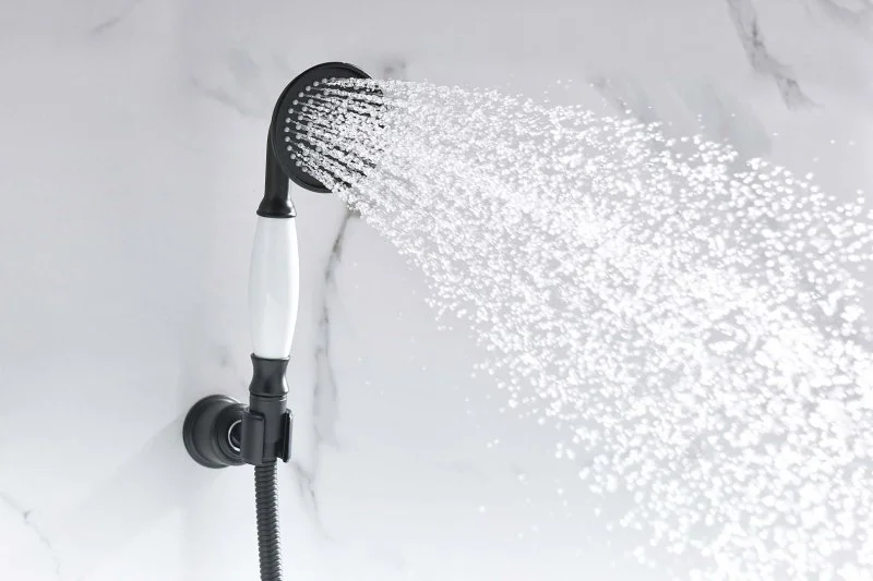 Ручной душ 65 AQUATEK, матовый черный AQ2008MB КЛАССИК