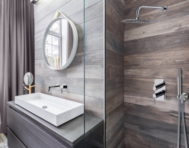 Встраиваемая душевая система с тропическим душем и душевым комплектом DRAKO K3315021