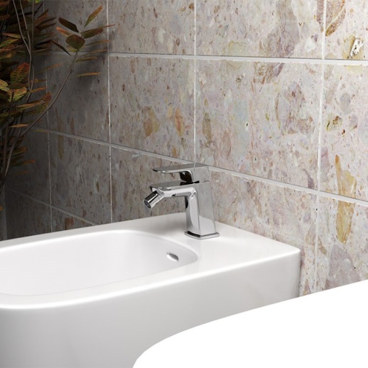 Смеситель для биде PAINI Nove 09CR304 без донного клапана, хром (CR) Смеситель для биде PAINI Nove 09CR304 без донного клапана, хром (CR)