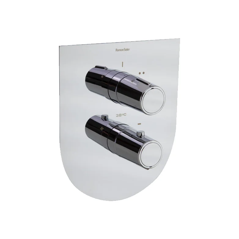 Встраиваемый термостатический смеситель для душа TZAR 348712S на 2 выхода