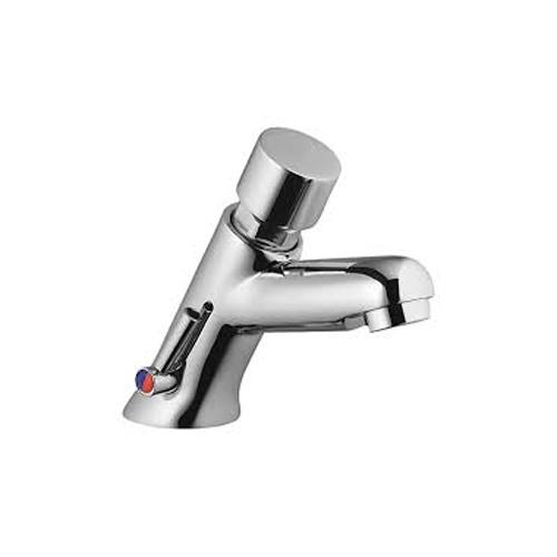 Смеситель с кнопкой для умывальников Nofer 07003.M