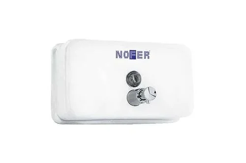 Диспенсер для мыла из  Стали Белый 1200 мл. Nofer 03002.W