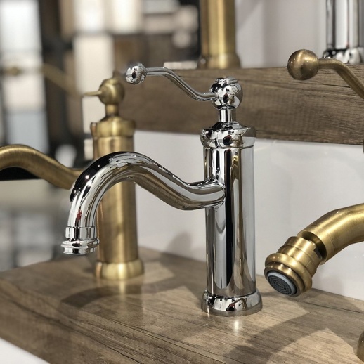 Смеситель для раковины PAINI Duomo 88CR205 без донного клапана, хром (CR) Смеситель для раковины PAINI Duomo 88CR205 без донного клапана, хром (CR)