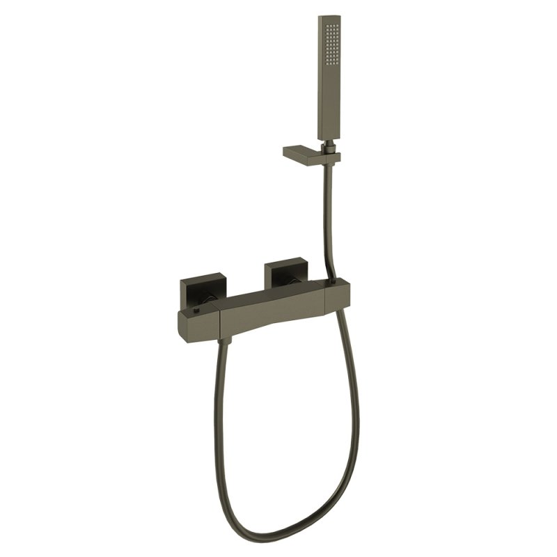 Смеситель для душа с душевым комплектом PRISMA 423401MRGR графит