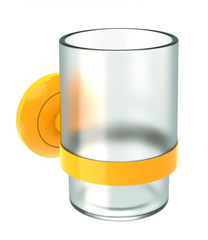 ROYALE/DUCKY Стакан желтый Creavit BR20204Y