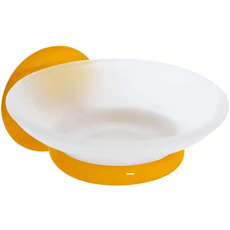 ROYALE/DUCKY Мыльница желтая Creavit BR20203Y