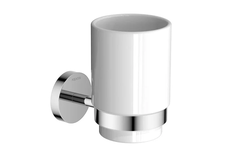 Стакан с держателем AQUATEK AQ4604CR БЕТТА