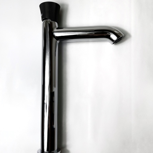 Смеситель для раковины PAINI Domus 18CR205PZLL без донного клапана высокий, хром (CR) Смеситель для раковины PAINI Domus 18CR205PZLL без донного клапана высокий, хром (CR)