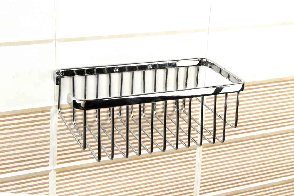 Мыльница прямоугольная Nofer 09054.B Латунь 92х259х124